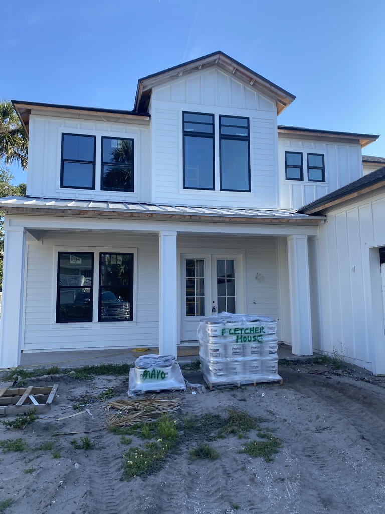 Coastal-style two-story new construction